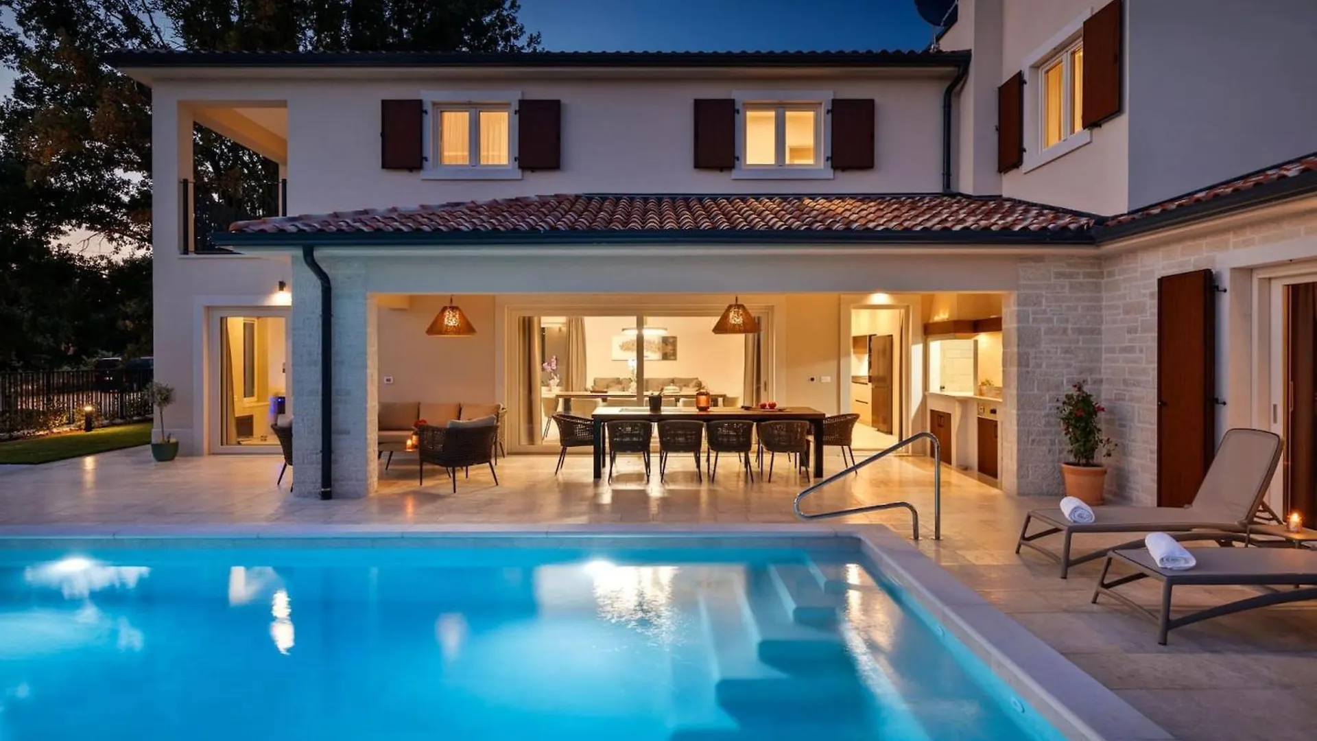 Modern Villa Blagdan With Pool In Porec Nova Vas  Hırvatistan